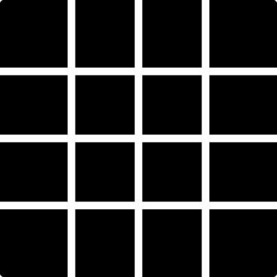 Grid Icon Design Symbol