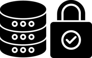Database Icon Design Symbol vector