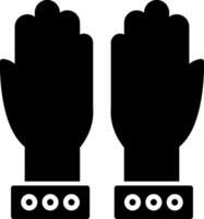 Praying Icon Design Symbol vector