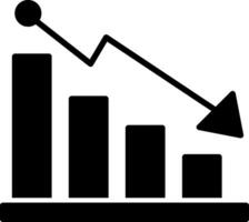 Depreciation Icon Design Symbol vector