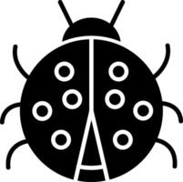 Ladybug Icon Design Symbol vector