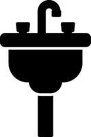 Sink Icon Design Symbol vector