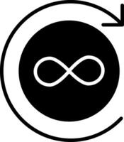 Infinite Icon Design Symbol vector