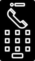 Keypad Icon Design Symbol vector