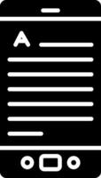 Kindle Icon Design Symbol vector