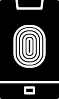 Fingerprint Icon Design Symbol vector