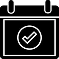 Correct Icon Design Symbol vector
