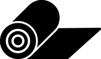 Gym Mat Icon Design Symbol vector