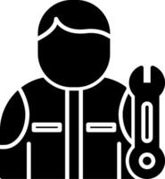 Mechanic Icon Design Symbol vector
