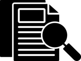 Case Study Icon Design Symbol vector