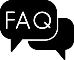 Faq Icon Design Symbol vector