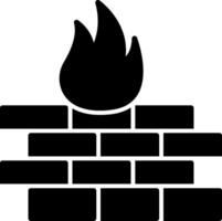 Flame Icon Design Symbol vector