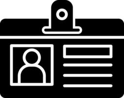 Identification Card Icon Design Symbol vector