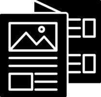 Brochure Icon Design Symbol vector