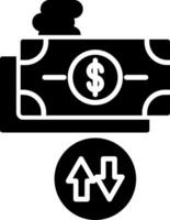 Cash Flow Icon Design Symbol vector
