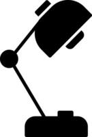 Desk Lamp Icon Design Symbol vector