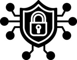 Cyber Security Icon Design Symbol vector