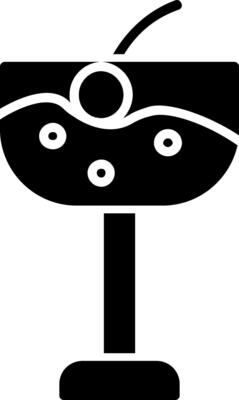 Cocktail Icon Design Symbol