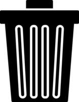 Dustbin Icon Design Symbol vector
