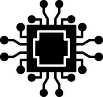 Cpu Icon Design Symbol vector