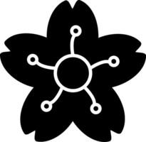 Cherry Blossom Icon Design Symbol vector