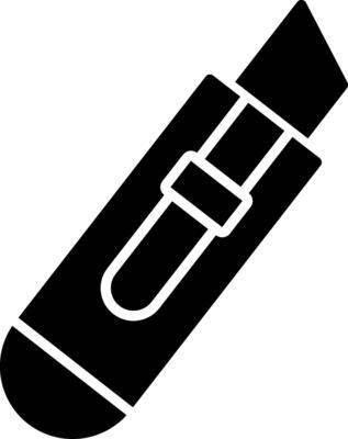 Cutter Icon Design Symbol