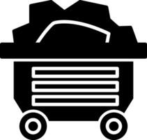 Coal Icon Design Symbol vector