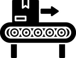 Conveyor Icon Design Symbol vector