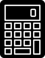 Calculator Icon Design Symbol vector