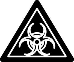 Biological Hazard Icon Design Symbol vector