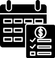 Bill Icon Design Symbol vector