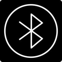 Bluetooth Icon Design Symbol vector