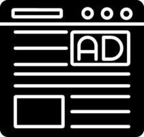 Advertisement Icon Design Symbol vector