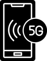 5g Icon Design Symbol vector