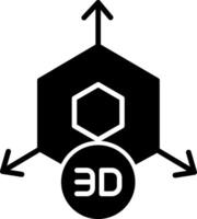 3d Icon Design Symbol vector