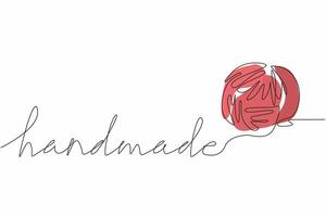 Handmade by kate vector