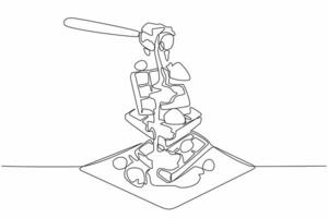 Continuous Line Drawing 04 Agustus-25.eps vector