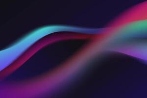 Colorful gradient wave animation design with a futuristic feel, great for technology or digital marketing theme video