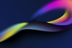 Modern abstract animation background with colorful waves, suitable for corporate presentations and creative advertising video