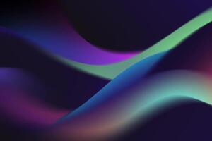 Abstract flowing wave animation in vibrant colors, perfect for web design, tech visuals video