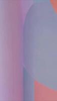 abstrato pastel suave gradiente padrões desatado ciclo vertical fundo video