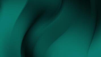 Dark teal abstract flowing shapes suitable for backgrounds, branding, or artistic designs. Great for business presentations, website headers, or social media. 4k animation video