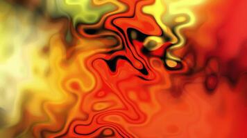 The shows a dynamic abstract background with swirling colors. Movement video