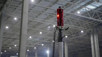This is an essential Emergency Alert Signal designed for use in Industrial Spaces. Clip video