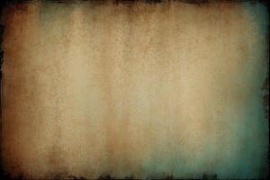 Abstract Beige And Teal Textured Background Image photo