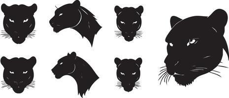Panther Profile for Bold and Elegant Creatives vector