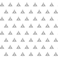 pine tree graphic line art white background eps file seamless pattern vector