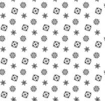 Christmas Snowflake Seamless Pattern. Snowflake graphic line BackgroundChristmas Snowflake Seamless Pattern. Snowflake graphic line Background vector