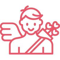 Cupid Icon Element For Design vector