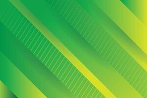 Green and yellow abstract background with diagonal lines vector